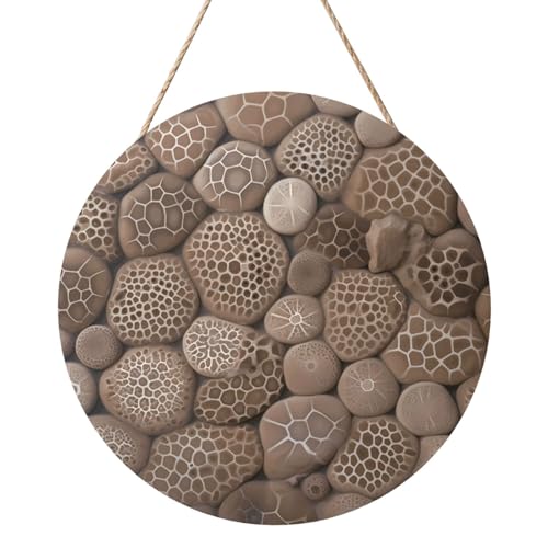 Door Sig Personalisiertes Willkommensschild, Holzschild für Haustür, Petoskey-Stein, Holzschilder, unlackiertes Holzschild mit Schnur, Heimdekoration, Gartenschild für Garten, Hof Door Sig Personalisiertes Willkommensschild, Holzschild für Haustür, Petoskey-Stein, Holzschilder, unlackiertes Holzschild mit Schnur, Heimdekoration, Gartenschild für Garten, Hof von TOXOCMDKLE