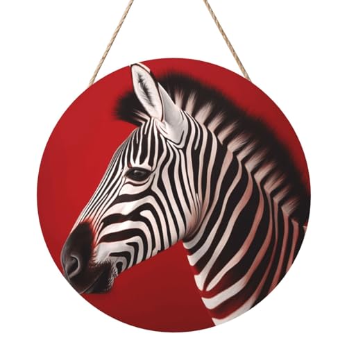 Door Sig Personalisiertes Willkommensschild, Holzschild für Haustür, Zebrarot, 75147349, Holzschilder, unlackiertes Holzschild mit Schnur, Heimdekoration, Gartenschild für Garten, Hof Door Sig Personalisiertes Willkommensschild, Holzschild für Haustür, Zebrarot, 75147349, Holzschilder, unlackiertes Holzschild mit Schnur, Heimdekoration, Gartenschild für Garten, Hof von TOXOCMDKLE