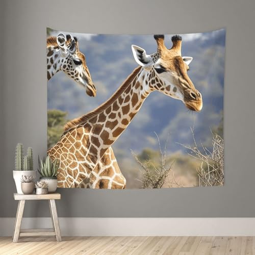 TOXOCMDKLE Ästhetischer Wandteppich, Wandteppich für Wohnzimmer, Giraffe, Wandteppich, Heimdekoration, Decke, Wandkunst, Banner, Poster für Schlafzimmer, Wohnheim, 130 x 152 cm TOXOCMDKLE Ästhetischer Wandteppich, Wandteppich für Wohnzimmer, Giraffe, Wandteppich, Heimdekoration, Decke, Wandkunst, Banner, Poster für Schlafzimmer, Wohnheim, 130 x 152 cm von TOXOCMDKLE