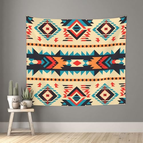 TOXOCMDKLE Wandteppich, ästhetischer Wandteppich, Wandteppich für Wohnzimmer, Indianer-Tapisserien, Heimdekoration, Decke, Wandkunst, Banner, Poster für Schlafzimmer, Wohnheim, 130 x 152 cm TOXOCMDKLE Wandteppich, ästhetischer Wandteppich, Wandteppich für Wohnzimmer, Indianer-Tapisserien, Heimdekoration, Decke, Wandkunst, Banner, Poster für Schlafzimmer, Wohnheim, 130 x 152 cm von TOXOCMDKLE
