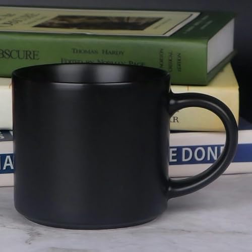 Kreative Einfache Tasse Haushalt Große Kapazität Keramik Tasse Wasser Tasse Kaffeetasse 450 Ml von TOXVEK