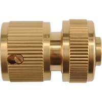 Flo Gartenschlauch-Schnellkupplung Messing 1/2" von TOYA