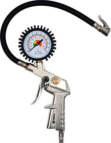 Reifenfüller Druckluftpistole Luftpistole Luftdruckprüfer Aufpumpen von Reifen Pistole mit Manometer Reifenfüller Druckluftpistole Luftpistole Luftdruckprüfer Aufpumpen von Reifen Pistole mit Manometer von VOREL
