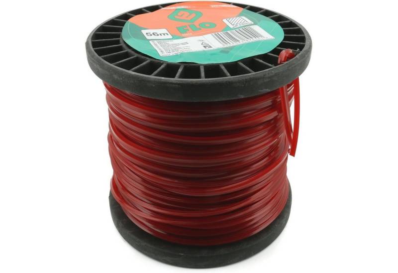 TOYA Trimmerfaden Mähfaden 3,0 mm 56 m Quadratisch Typ 89454, 3.0 mm Fadendurchmesser von TOYA