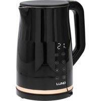 Toya - Elektrischer Wasserkocher Lund 1,7L mit Temperaturkontrolle de in schwarz, modernes Design, effizient und einfach dezu verwenden. Toya - Elektrischer Wasserkocher Lund 1,7L mit Temperaturkontrolle de in schwarz, modernes Design, effizient und einfach dezu verwenden. von TOYA