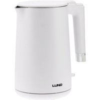 Wasserkocher 1,5 l Cool Touch Weiß – W-68207 von TOYA