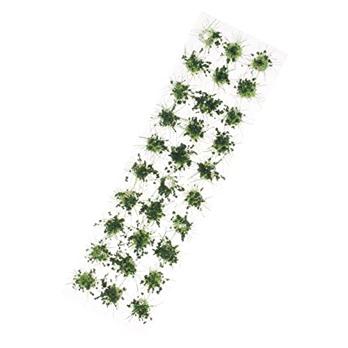 TOYANDONA 1 Blatt Simuliertes Gras simulierter Grashaufen Kunstrasen-Modelldekor simulierter Grasbüschel Modellgelände Büschel Modell Gras Sandtischmodell Plastik Green von TOYANDONA