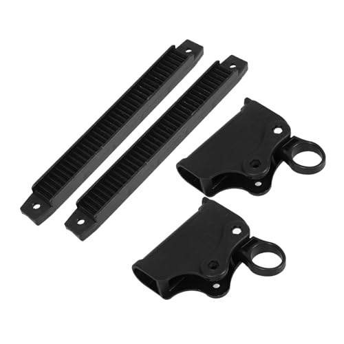 TOYANDONA 1 Paar Faltbare Kunststoffverriegelungsteile für Liegestühle Scharniere für Armlehnen und Klappstühle für Camping Strand und Gartenmöbel von TOYANDONA