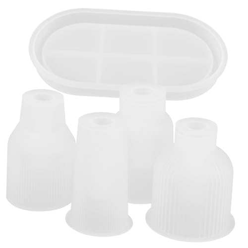 TOYANDONA 1 Satz Diy Vase Mold Set Set mit Silikonformen für Kreative Bastelprojekte Einfach zu Entformen Wiederverwendbar für Vasen und Tray Gestaltung TOYANDONA 1 Satz Diy Vase Mold Set Set mit Silikonformen für Kreative Bastelprojekte Einfach zu Entformen Wiederverwendbar für Vasen und Tray Gestaltung von TOYANDONA