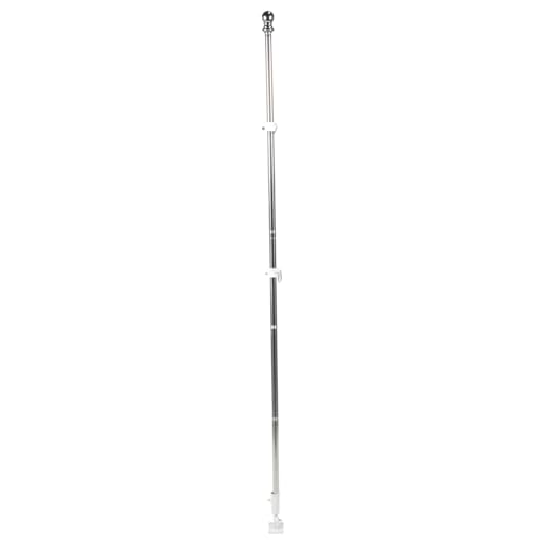 TOYANDONA Fahnenmast Satz 1,8m Robuste Außen Fahnenmast Basis für Garten Wand und LKW Multifunktional mit Flaggenringen und Halterungen Rostfreier Einfach zu Montieren TOYANDONA Fahnenmast Satz 1,8m Robuste Außen Fahnenmast Basis für Garten Wand und LKW Multifunktional mit Flaggenringen und Halterungen Rostfreier Einfach zu Montieren von TOYANDONA