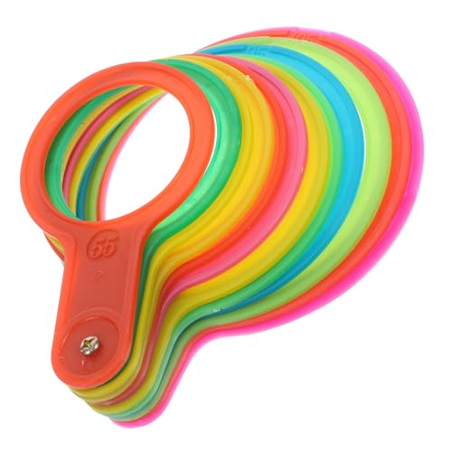 TOYANDONA Obst Durchmesser Messgerät Kunststoff Durchmessermesswerkzeug für Zitrusfrüchte und Äpfel Langlebig Gemischte Farben Präzise Messung für Obstsortierung TOYANDONA Obst Durchmesser Messgerät Kunststoff Durchmessermesswerkzeug für Zitrusfrüchte und Äpfel Langlebig Gemischte Farben Präzise Messung für Obstsortierung von TOYANDONA