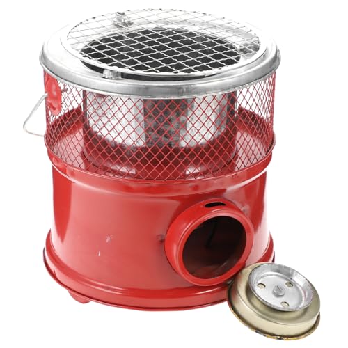 TOYANDONA 1 Satz Handlicher Kohleofen mit Griff Kompakter Grill für Camping und Gartenpartys Einfach zu Bedienen Strapazierfähigem Grillrost von TOYANDONA