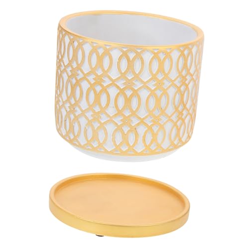 TOYANDONA 1 Satz Kreativer Zement Pflanztopf mit Untersetzer Sukkulenten Blumentopf für Stilvolle Garten und Wohnraumdekoration Hochwertiges Design TOYANDONA 1 Satz Kreativer Zement Pflanztopf mit Untersetzer Sukkulenten Blumentopf für Stilvolle Garten und Wohnraumdekoration Hochwertiges Design von TOYANDONA