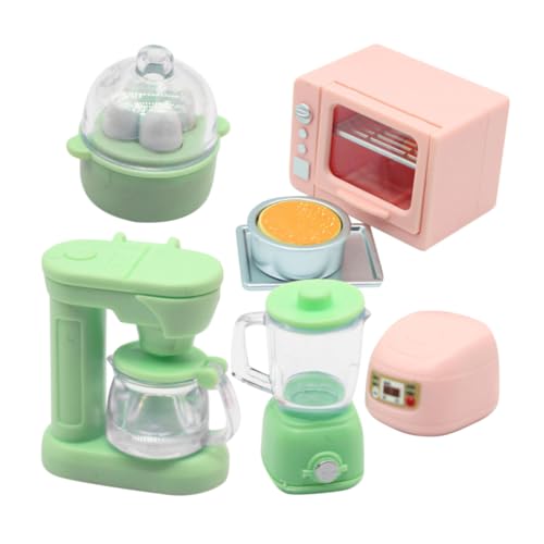 TOYANDONA 1 Satz Mini-küchenspielzeug Mini-küchenutensilien Realistischer Ofen Miniaturspielzeug Miniatur-kaffeemaschine Mini- -Requisiten Kaffeemaschinen- Mini-Modell Pp TOYANDONA 1 Satz Mini-küchenspielzeug Mini-küchenutensilien Realistischer Ofen Miniaturspielzeug Miniatur-kaffeemaschine Mini- -Requisiten Kaffeemaschinen- Mini-Modell Pp von TOYANDONA