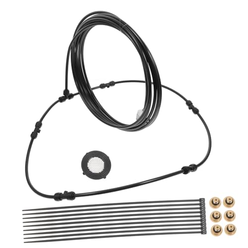 TOYANDONA 1 Satz Outdoor Sprühventilator für Patio Misting Kit zur Kühlung für Außenbereiche Installieren mit Sprühring für Gartenventilatoren Perfektes Zubehör für Heiße TOYANDONA 1 Satz Outdoor Sprühventilator für Patio Misting Kit zur Kühlung für Außenbereiche Installieren mit Sprühring für Gartenventilatoren Perfektes Zubehör für Heiße von TOYANDONA