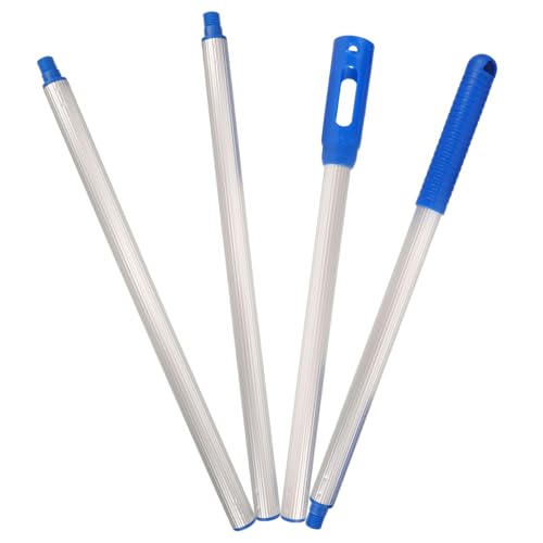 TOYANDONA 1 Satz Pool Kescher Aluminium mit Teleskopstange Teiliges für Effiziente Poolreinigung Robustem Material für Aquarien und Teiche und Tragbar von TOYANDONA
