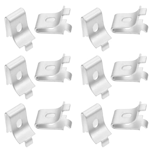 TOYANDONA 1 Satz Regalstützclips Verstellbare Aluminium Regalhalterungen Befestigung Für Glastüren Vitrinen Und Bücherregale Rostfrei Und Langlebig 50 Stück TOYANDONA 1 Satz Regalstützclips Verstellbare Aluminium Regalhalterungen Befestigung Für Glastüren Vitrinen Und Bücherregale Rostfrei Und Langlebig 50 Stück von TOYANDONA