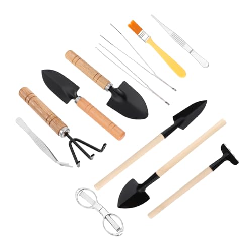 TOYANDONA 1 Satz Teiliges Mini Gartenset Robustes Werkzeug Für Pflanzen Von Sukkulenten Und Bonsai Für Gartenliebhaber Kreativ Zu Gärtnern 10 Stück TOYANDONA 1 Satz Teiliges Mini Gartenset Robustes Werkzeug Für Pflanzen Von Sukkulenten Und Bonsai Für Gartenliebhaber Kreativ Zu Gärtnern 10 Stück von TOYANDONA