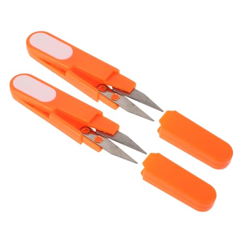 TOYANDONA 1 Satz Teiliges Set Kleine Angelscheren Robustem Kunststoff Angelschnur und Tragbar für Angler und Bastler von TOYANDONA
