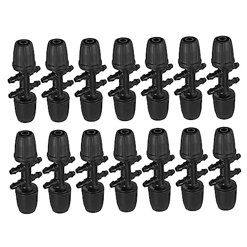 TOYANDONA 1 Satz Wasserpfeifenadapter Gewächshaus Tropfenwässerungssystem Anlage Reduzierer Rohr Tropfbewässerungsstecker Schlauchanschluss Sprinkleranschluss Schlauchadapter Pom-Material von TOYANDONA