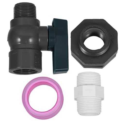 TOYANDONA 1 Satz Zapfen Kit mit Umleiter Robuste Konstruktion für Regentonnen Wassertanks Aquarien und Bewässerungssysteme Vielseitig Einsetzbar und Wetterbeständig PVC Verpackung TOYANDONA 1 Satz Zapfen Kit mit Umleiter Robuste Konstruktion für Regentonnen Wassertanks Aquarien und Bewässerungssysteme Vielseitig Einsetzbar und Wetterbeständig PVC Verpackung von TOYANDONA