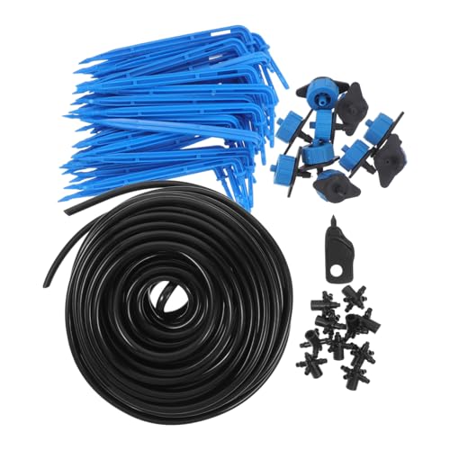 TOYANDONA 1 Sets Tropfbewässerung Gewächshaus Automatisches Bewässerungsset Pflanzenbewässerungsgeräte Tropfbewässerungssystem Gartengitter Bewässerungssystem Tropfbewässerung Y Filter PVC von TOYANDONA