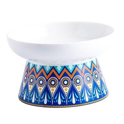 TOYANDONA 1 Stück Cat Bowl Dog Bowl Fütterung Haustier Für Futterspender Katzenfutter Heimtierbedarf Keramik von TOYANDONA
