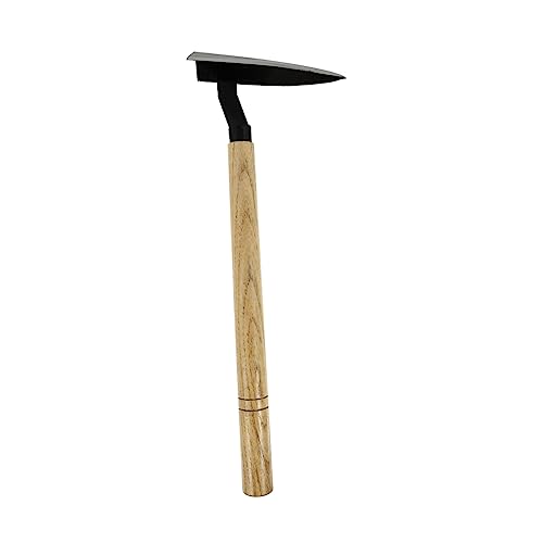 TOYANDONA 1 Stück Holzgriff Gartenhacke Handliche Unkrauthacke für Müheloses Jäten und Gartenarbeit für Lockern von Erde Graben von Ditch von TOYANDONA