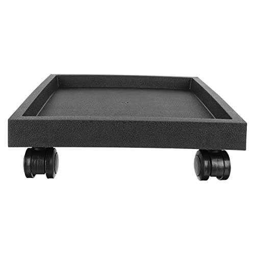 TOYANDONA Pflanzenroller Blumentopf Tablett mit Rädern Quadratisches Pflanztopf Tablett Tragbare Blumentopf Untersetzer für und Außenbereich Starke Tragfähigkeit Wasserabweisend von TOYANDONA