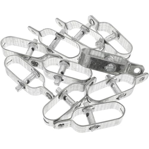 TOYANDONA 10 Stück Drahtspanner Gartendrahtseilspanner Bilderdraht Robuster Spanner Stahlspanner Rostfreier Drahtseilspanner Spalier Outdoor Seilspanner Schlüsseleisen von TOYANDONA