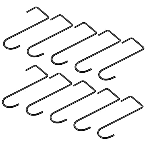 TOYANDONA 10 Stück Garten Metall Haken für Pflanzentöpfe und Vogelhäuser Robuste Aufhänger für Bäume Balkone Solarleuchten und für Gartenbedarf von TOYANDONA