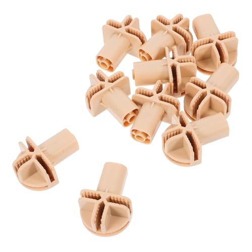 TOYANDONA 10 Stück Katzenkäfig Rollenzubehör Lenkrollen Kunststoffverbinder Für Modularen Würfel Verbinder Für Modularen Ersatzräder Kunststoff Aufbewahrungswürfel Verbinder von TOYANDONA