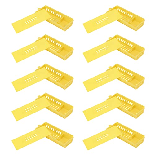 TOYANDONA 10 Stück Teiliges Bienenzucht Werkzeug Praktische Käfige für Bienenköniginnen Einfach zu Verwenden Zubehör für Imker Sicher für Bienen TOYANDONA 10 Stück Teiliges Bienenzucht Werkzeug Praktische Käfige für Bienenköniginnen Einfach zu Verwenden Zubehör für Imker Sicher für Bienen von TOYANDONA