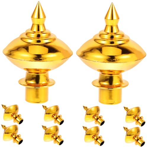 TOYANDONA 10 Stück Teiliges Flaggenmast Topper Aluminiumlegierung Hochwertige Ersatzteile für Außenflaggenstangen Vielseitig Einsetzbar Langlebig und Dekorativ TOYANDONA 10 Stück Teiliges Flaggenmast Topper Aluminiumlegierung Hochwertige Ersatzteile für Außenflaggenstangen Vielseitig Einsetzbar Langlebig und Dekorativ von TOYANDONA