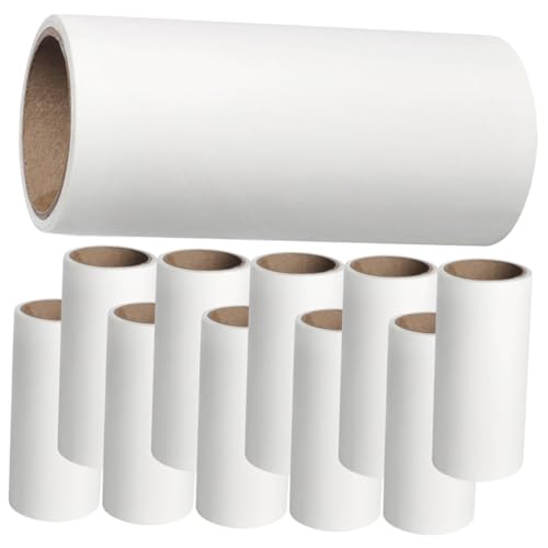 TOYANDONA 10 Stück Teiliges Fusselrollen Ersatzset für Haustierhaare Praktischer Fusselentferner für Kleidung und Teppiche für Zuhause und Unterwegs Einfach zu Bedienen gegen Tierhaare und von TOYANDONA