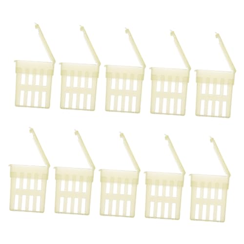 TOYANDONA 10 Stück Teiliges Kunststoff Bienenkäfig Werkzeug zur Bienenzucht zum und Markieren Einfache Handhabung Vielseitig Einsetzbar Zufällige Farbe TOYANDONA 10 Stück Teiliges Kunststoff Bienenkäfig Werkzeug zur Bienenzucht zum und Markieren Einfache Handhabung Vielseitig Einsetzbar Zufällige Farbe von TOYANDONA