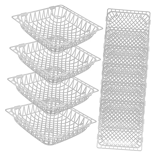 TOYANDONA 10 Stück Teiliges Kunststoff Taubennest Langlebig Wiederverwendbar Praktische Nistschale für Taubenkäfige Einfache für Brut und Zuchtumgebung Geeignet für Zuhause Zoohandlungen von TOYANDONA