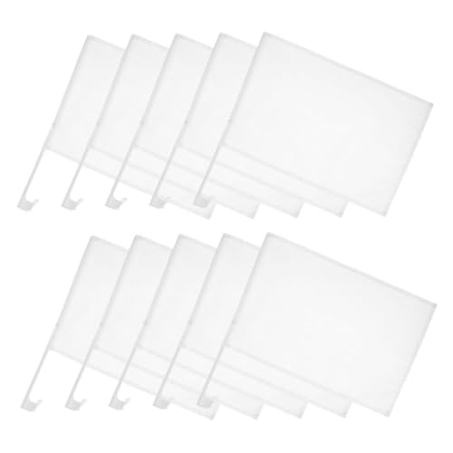 TOYANDONA 10 Stück Teiliges Sublimations-autofahnen Weiß mit Kunststoffstab Blanko Car Window Flags zum DIY Passend Einfache Installation für Kreative Fahrzeugdekorationen und Outdoor-events TOYANDONA 10 Stück Teiliges Sublimations-autofahnen Weiß mit Kunststoffstab Blanko Car Window Flags zum DIY Passend Einfache Installation für Kreative Fahrzeugdekorationen und Outdoor-events von TOYANDONA