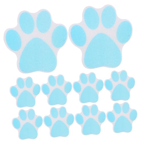 TOYANDONA 10 Stück Teiliges rutschfeste Badewannen-Aufkleber Pfotenmotiv Selbstklebend Antirutsch-Sticker für Dusche Badewanne Bodenfliesen Badezimmer Wände Sicher und Langlebig TOYANDONA 10 Stück Teiliges rutschfeste Badewannen-Aufkleber Pfotenmotiv Selbstklebend Antirutsch-Sticker für Dusche Badewanne Bodenfliesen Badezimmer Wände Sicher und Langlebig von TOYANDONA
