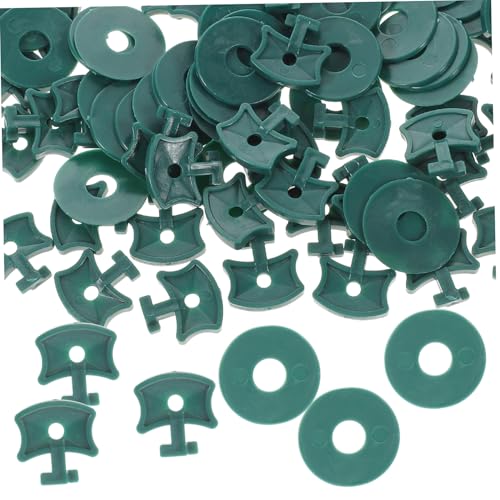 TOYANDONA 100 Sätze Gewächshaus Clips aus Langlebigem Aluminium mit Unterlegscheiben Praktische Befestigungsklammern für Pflanzen Schutzhüllen und Bewässerungsschläuche Einfach zu Montieren TOYANDONA 100 Sätze Gewächshaus Clips aus Langlebigem Aluminium mit Unterlegscheiben Praktische Befestigungsklammern für Pflanzen Schutzhüllen und Bewässerungsschläuche Einfach zu Montieren von TOYANDONA