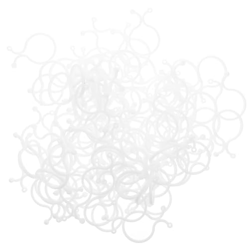 TOYANDONA 100 Stück Gartenpflanzen Clips Kunststoff Weiß Kleine Pflanzenhalter Pflanzenklammern für Tomaten Reben Blumen Stängel Fixierung und Pflanzenstütze TOYANDONA 100 Stück Gartenpflanzen Clips Kunststoff Weiß Kleine Pflanzenhalter Pflanzenklammern für Tomaten Reben Blumen Stängel Fixierung und Pflanzenstütze von TOYANDONA