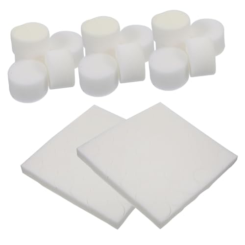 TOYANDONA 100 Stück Hydroponische Pflanzenschwämme Blockset Wiederverwendbare Anzuchtschäume für Gemüse Indoor Hydroponik Wurzelwachstum Fördernd Sicheres Material für Gewächshaus und Balkon von TOYANDONA