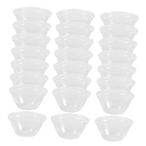 TOYANDONA 100 Stück Teiliges Transparentes Pflanzenschutz Gewächshaus Feuchtigkeitsschutz Temperaturregulierende Hydrokultur Kuppel Einfache Installation für Garten und Hydroponiksysteme von TOYANDONA