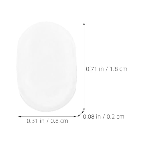 TOYANDONA 1000 Stück Transparente Doppelseitige Klebepunkte Sticky Tack für Wandbefestigung Wiederablösbar Einfach Anzubringen für Poster und Dekoration im Wohn und Bürobereich von TOYANDONA