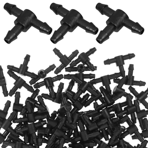 TOYANDONA 100Stücke Tropfbewässerungs Anschlüsse Abs mit Widerhaken für Automatisches Gartenbewässerungssystem Verbindungsstücke für Große TOYANDONA 100Stücke Tropfbewässerungs Anschlüsse Abs mit Widerhaken für Automatisches Gartenbewässerungssystem Verbindungsstücke für Große von TOYANDONA