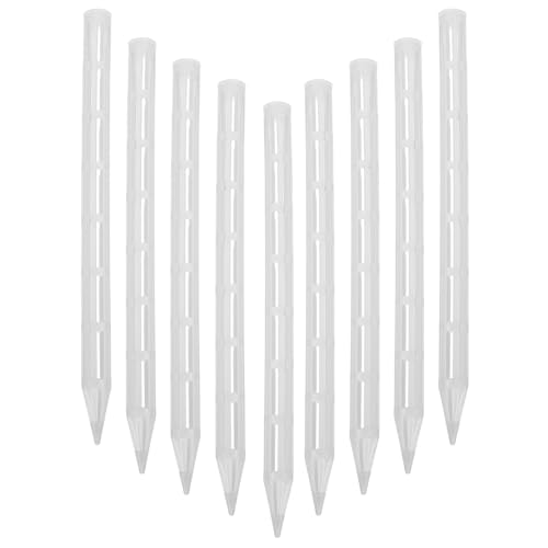 TOYANDONA 10er-Set Air Flow Plant Root Vent Sticks Drainage Support Belüftungsstäbe Sauerstoff-Booster-Röhrchen für Orchidee Wiederverwendbares Gerät gegen Wurzelfäule von TOYANDONA