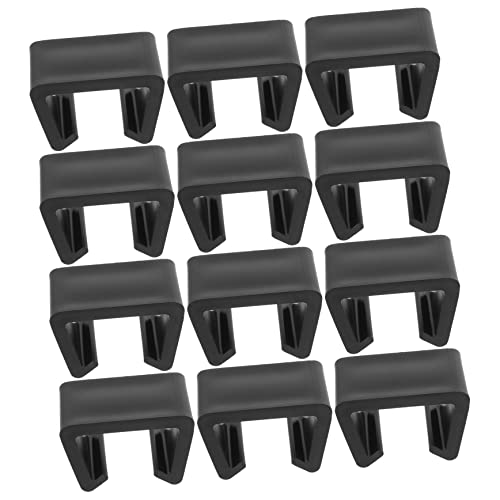 TOYANDONA 12 Stück Gartenmöbel Clips Rattan Möbelklemmen für Sofas Wicker Stühle Stabilisierung und Verbindung Einfache ohne Werkzeug und Langlebig von TOYANDONA