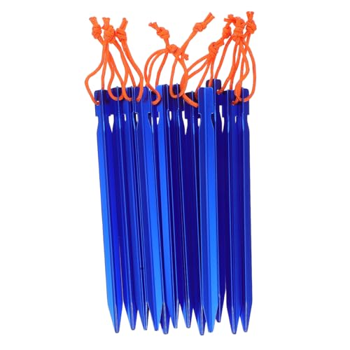 TOYANDONA 12 Stück Teiliges Aluminiumlegierung Zeltnägel Robuste Zeltpfähle mit Verstärkter Stabilität Windfeste Camping bodenanker für Outdoor Strand und Wandern Langlebige Leichte TOYANDONA 12 Stück Teiliges Aluminiumlegierung Zeltnägel Robuste Zeltpfähle mit Verstärkter Stabilität Windfeste Camping bodenanker für Outdoor Strand und Wandern Langlebige Leichte von TOYANDONA