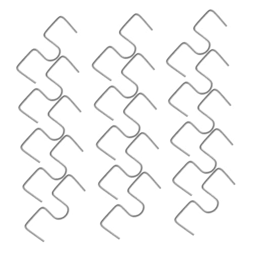 TOYANDONA 15 Stück Astabzieher für Obstbäume Obstbaum -Stützwerkzeug Baumgrenze Puller Obstbaumstützezieher Astanpassungswerkzeug Regulatorbaum -Extremaner Feuerverzinkter Stahldraht Silber von TOYANDONA