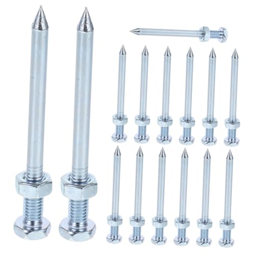 TOYANDONA 15 Stück Metallspitzen für Rasenlüfter für Garten Golfplätze und Landschaftspflege Robuste Konstruktion für Belüftung TOYANDONA 15 Stück Metallspitzen für Rasenlüfter für Garten Golfplätze und Landschaftspflege Robuste Konstruktion für Belüftung von TOYANDONA
